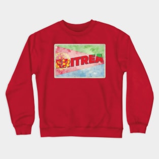 Eritrea Vintage style retro souvenir Crewneck Sweatshirt